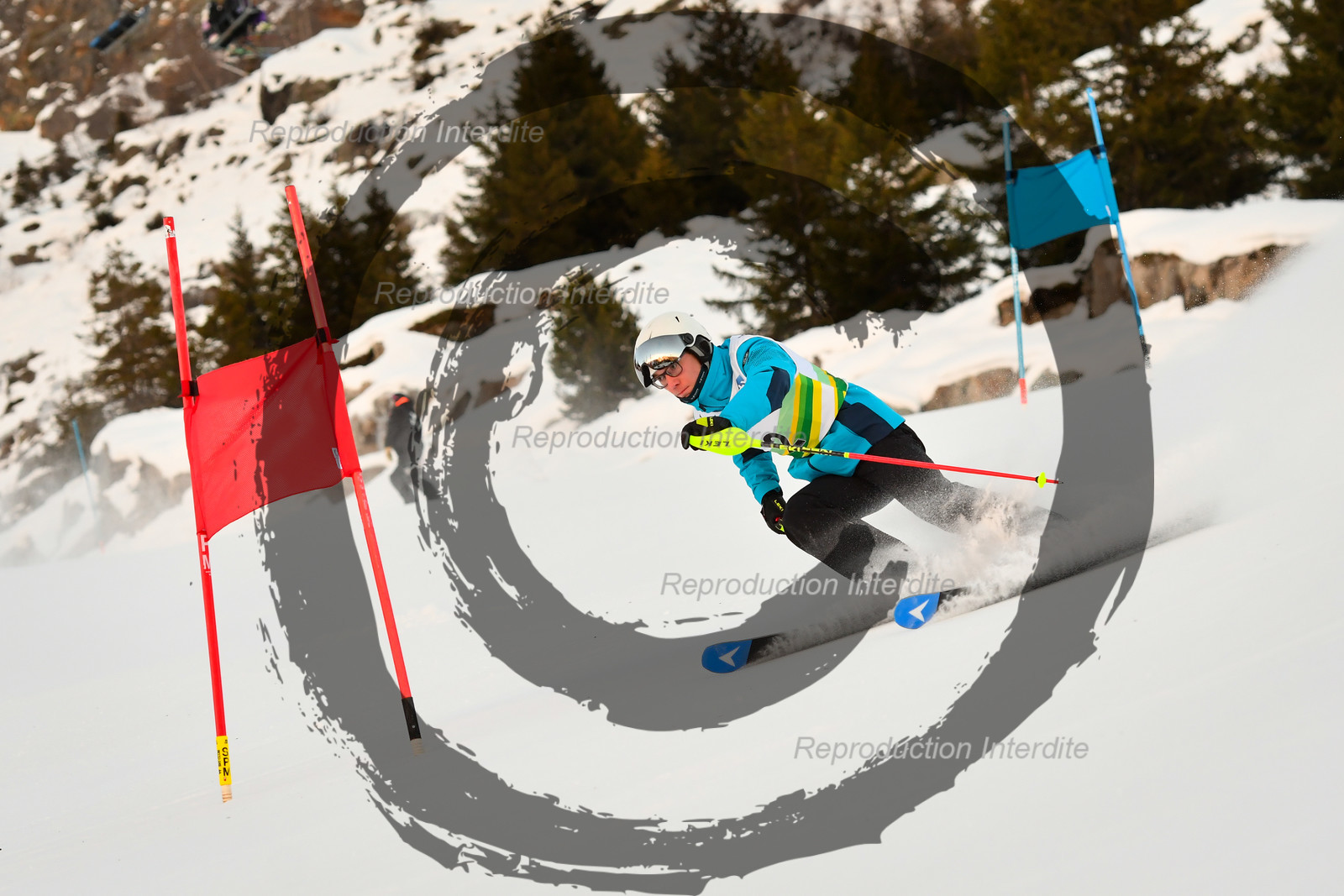 fleche Vaujany ESF Montfrais