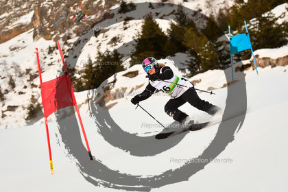 fleche Vaujany ESF Montfrais