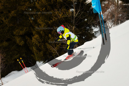 fleche Vaujany ESF Montfrais