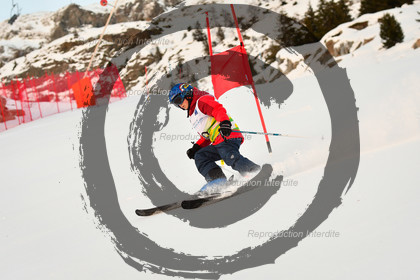 fleche Vaujany ESF Montfrais