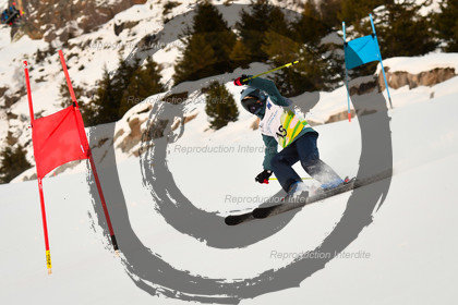 fleche Vaujany ESF Montfrais