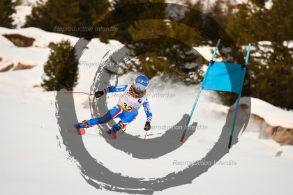 fleche Vaujany ESF Montfrais