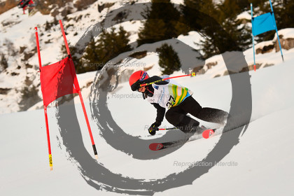 fleche Vaujany ESF Montfrais