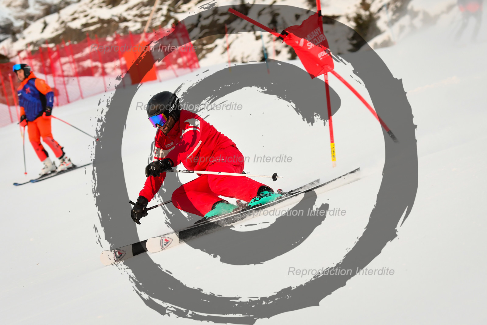 fleche Vaujany ESF Montfrais