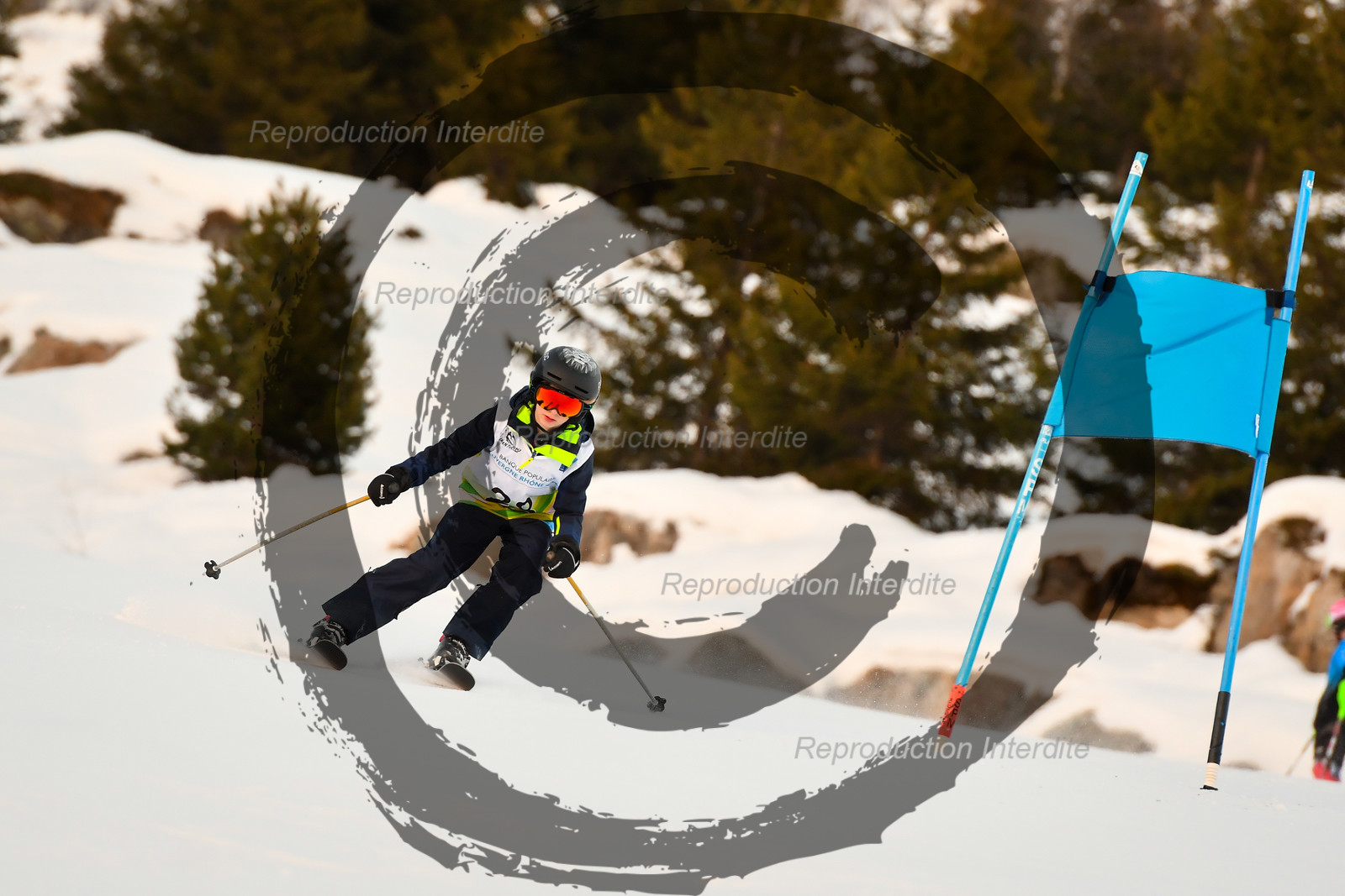 fleche Vaujany ESF Montfrais