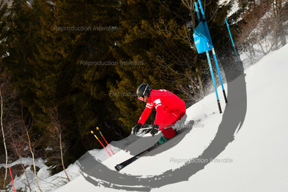 fleche Vaujany ESF Montfrais