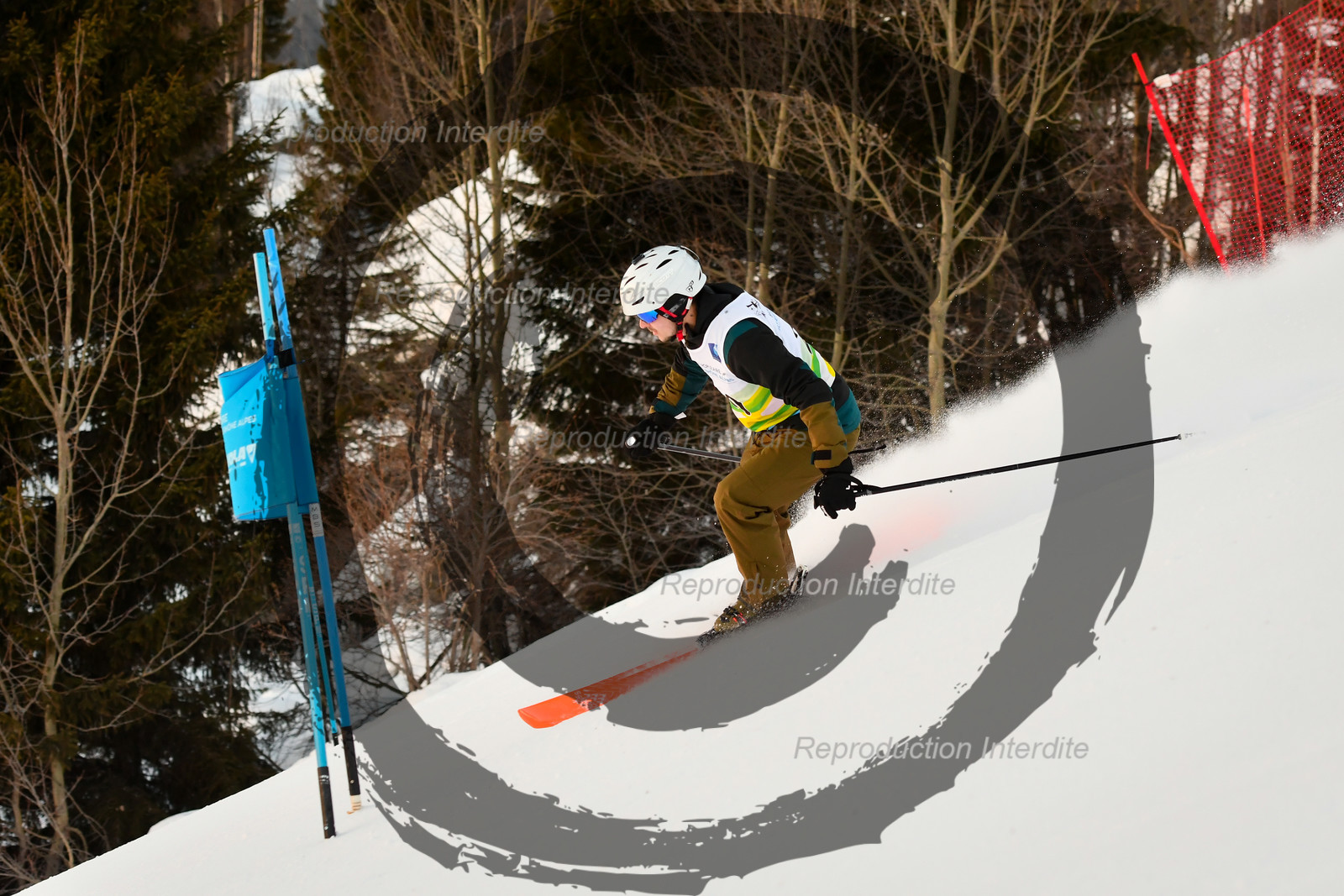 fleche Vaujany ESF Montfrais