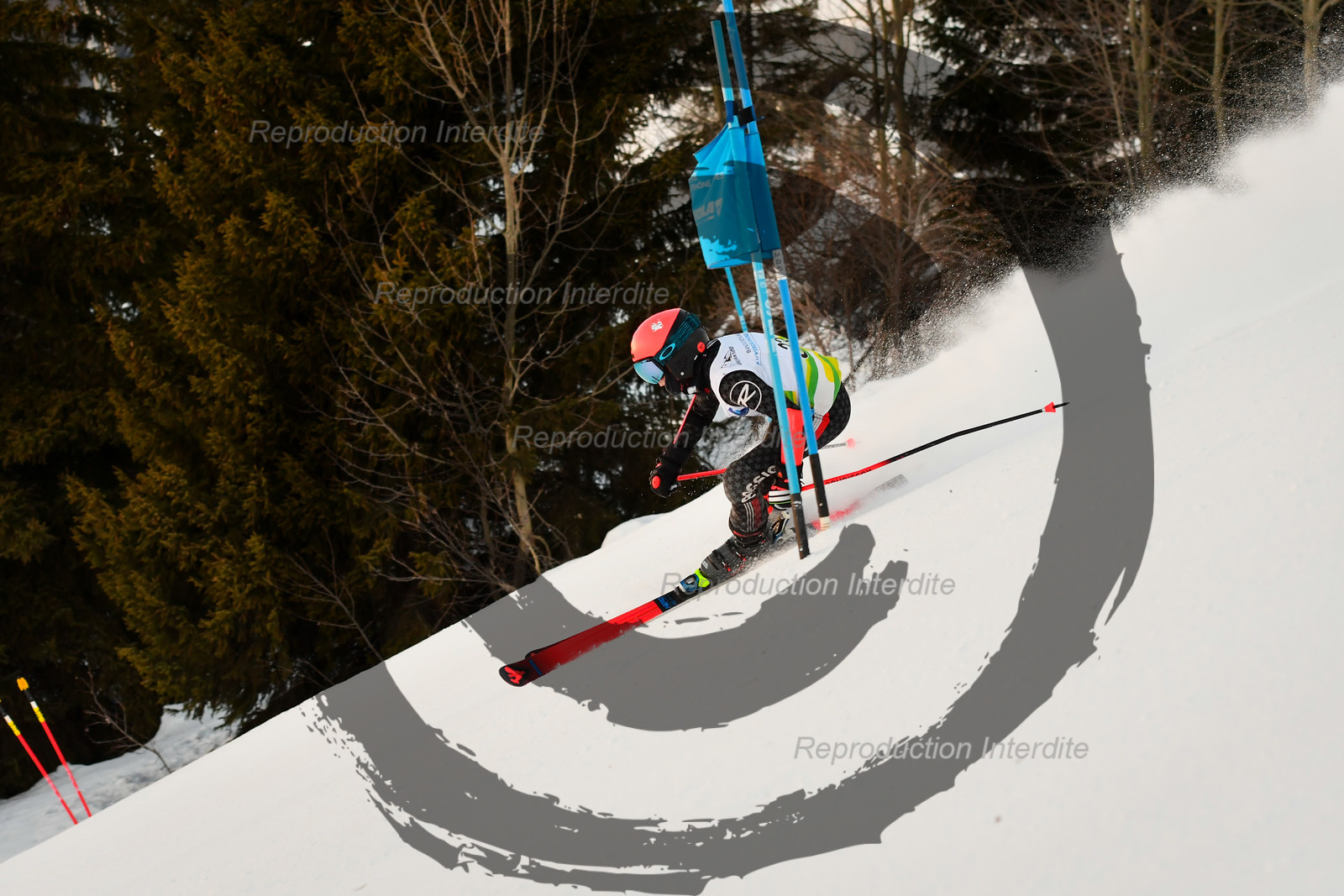 fleche Vaujany ESF Montfrais