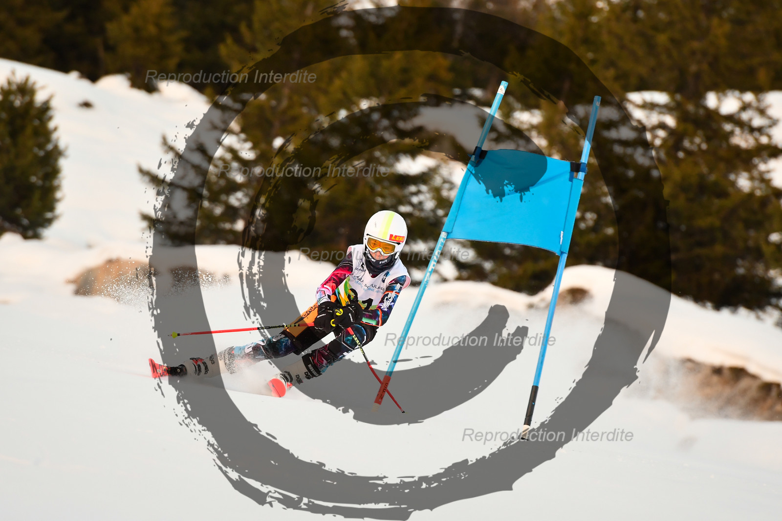 fleche Vaujany ESF Montfrais