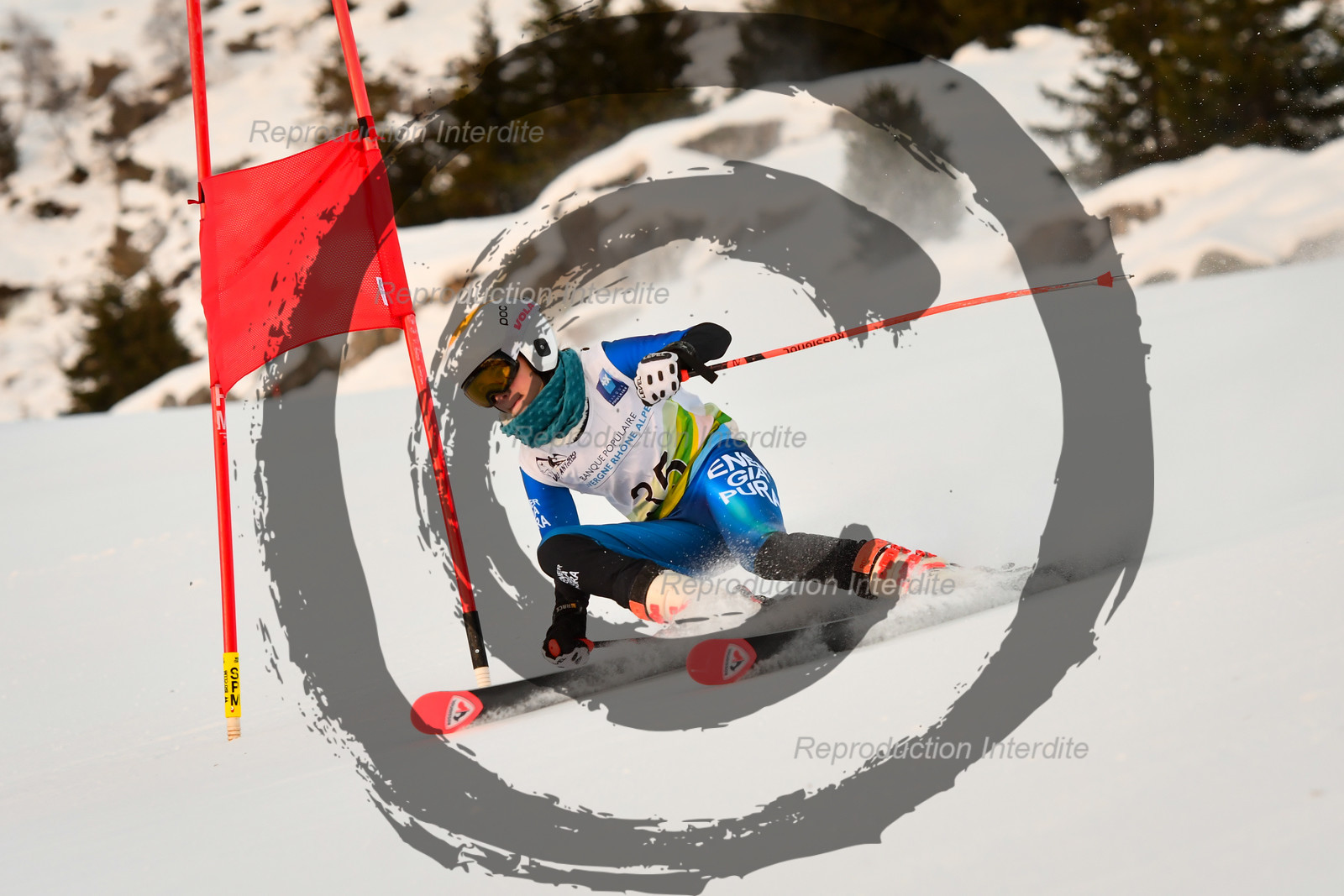 fleche Vaujany ESF Montfrais