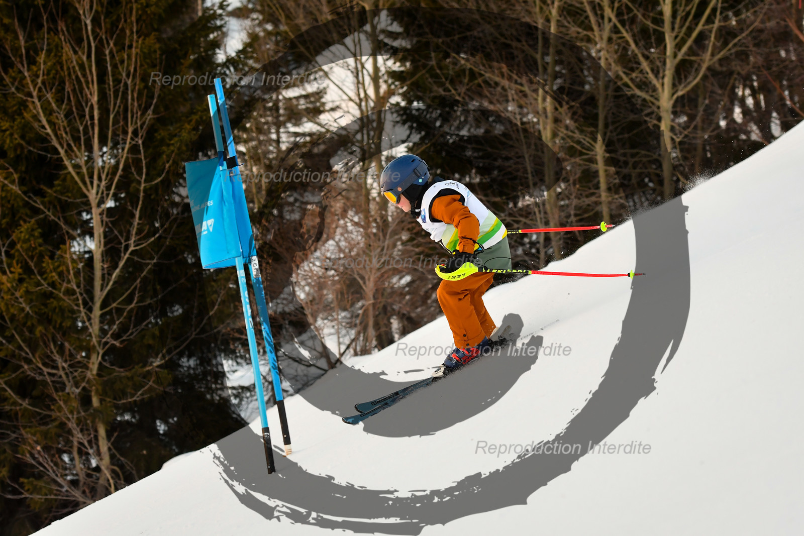 fleche Vaujany ESF Montfrais