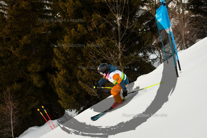 fleche Vaujany ESF Montfrais