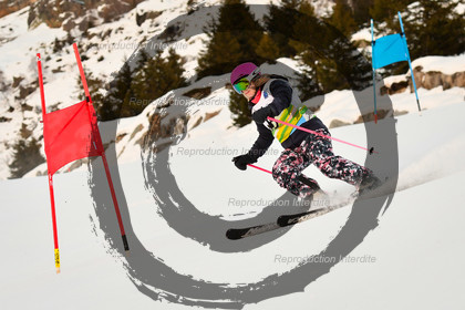 fleche Vaujany ESF Montfrais