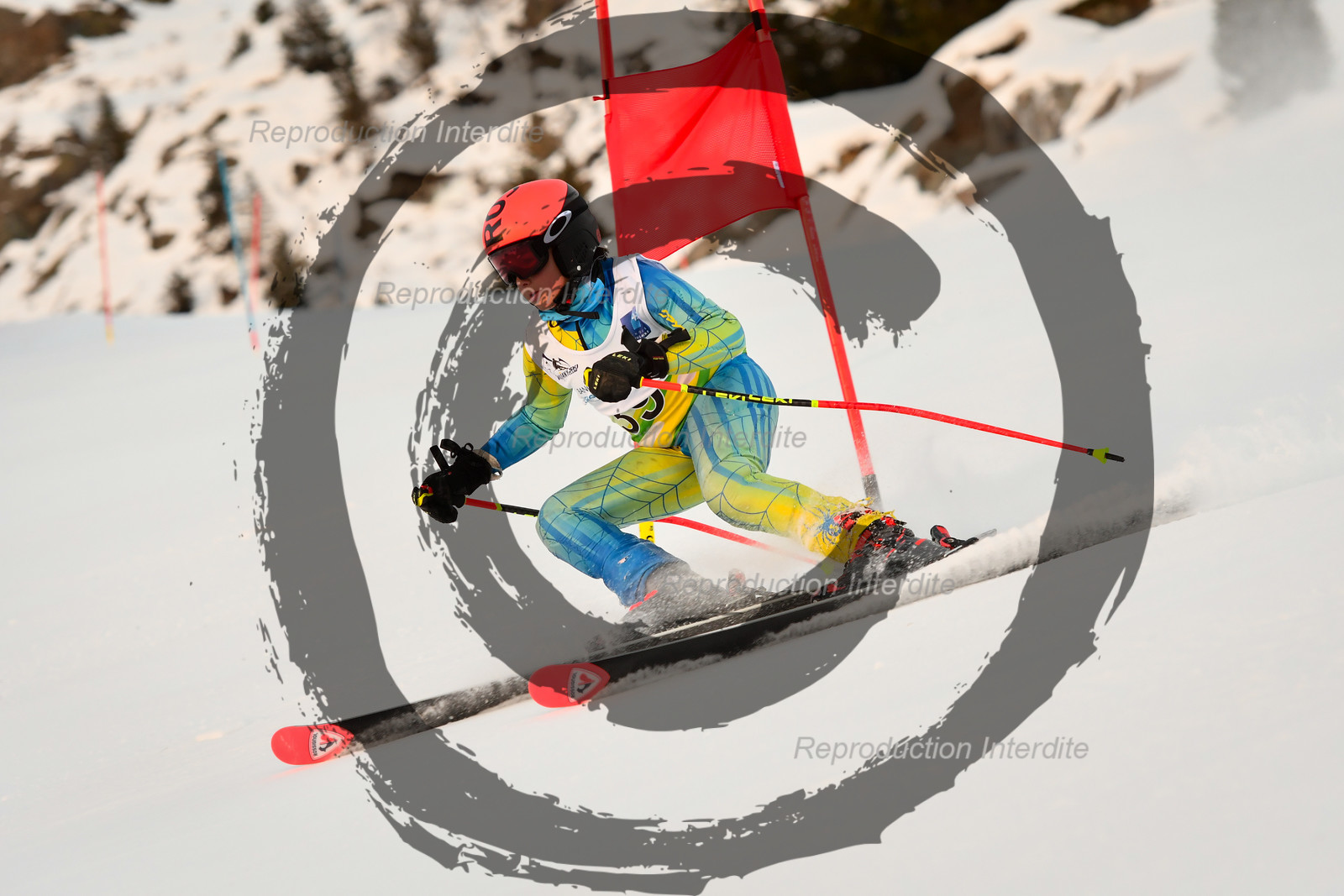 fleche Vaujany ESF Montfrais