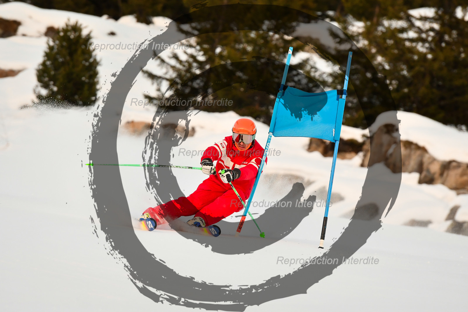 fleche Vaujany ESF Montfrais