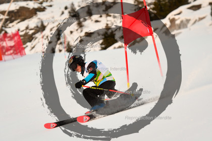 fleche Vaujany ESF Montfrais