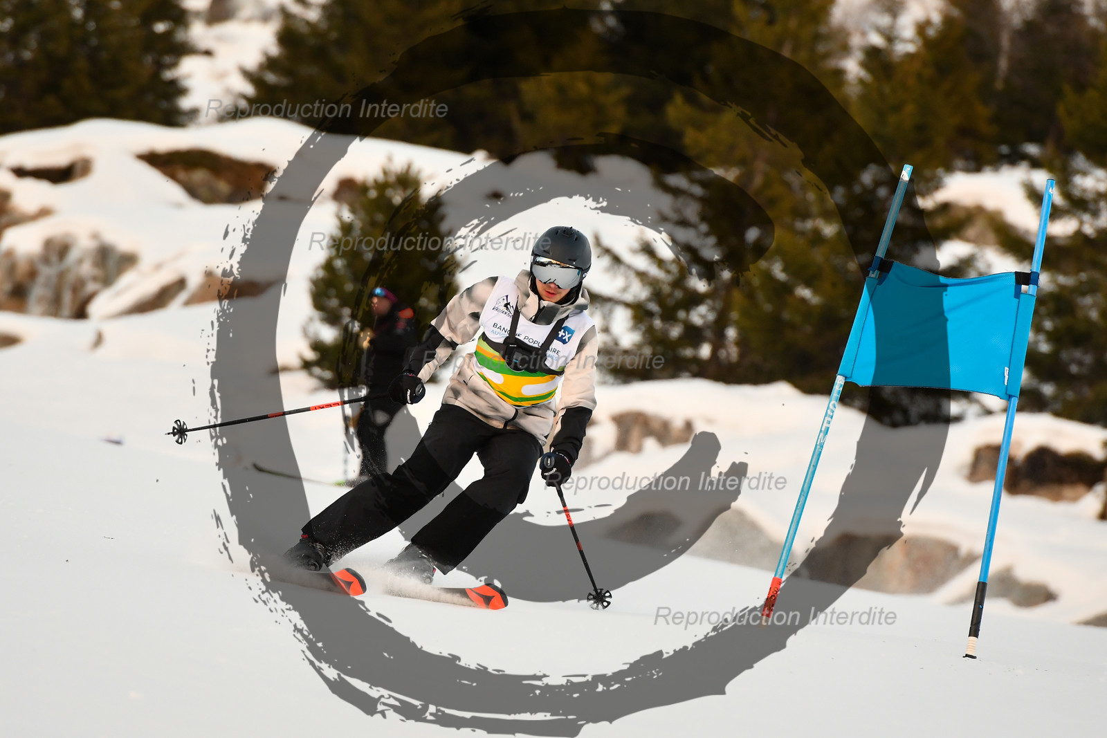 fleche Vaujany ESF Montfrais